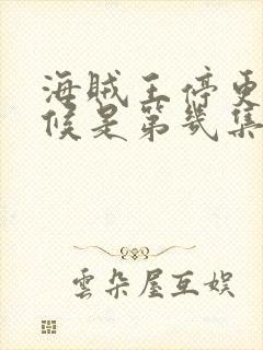 海贼王停更的时候是第几集封面