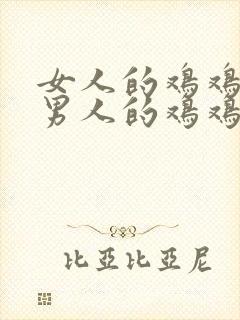 女人的鸡鸡插进男人的鸡鸡