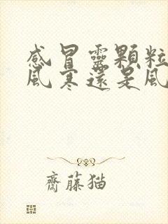 感冒灵颗粒是治风寒还是风热