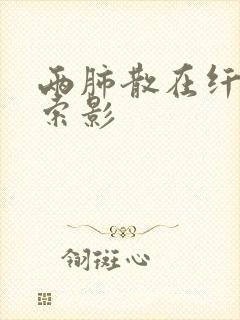 两肺散在纤维条索影