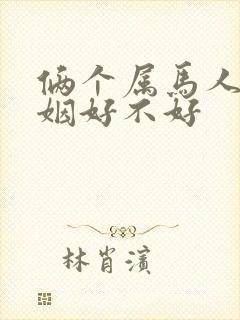 俩个属马人的婚姻好不好