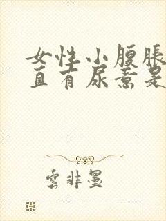 女性小腹胀痛一直有尿意是怎么回事