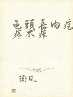 龟头长肉疙瘩不疼不痒封面