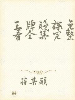 王牌贱谍免费观看全集完整版