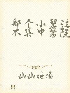 哪个小儿注意力不集中医院好些