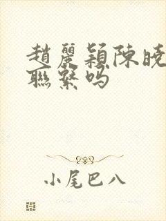 赵丽颖陈晓还有联系吗