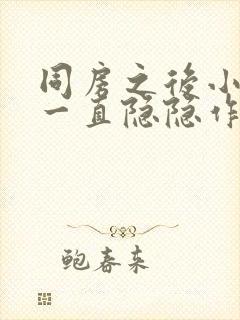 同房之后小肚子一直隐隐作痛封面