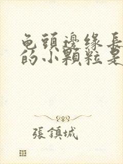 龟头边缘长白色的小颗粒是什么封面