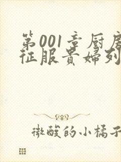 第001章厨房征服贵妇列静