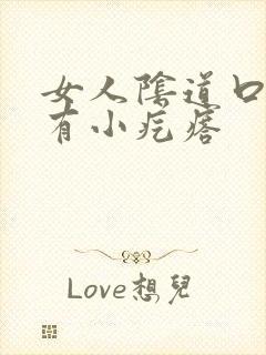 女人阴道口下面有小疙瘩