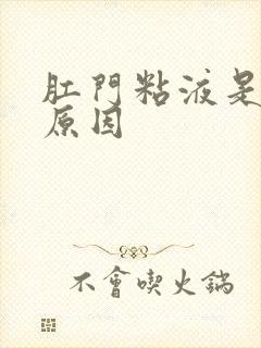 肛门粘液是什么原因封面