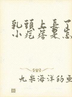 乳头上长了很多小疙瘩是怎么回事有点疼