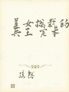 美女总裁的贴身兵王 完本