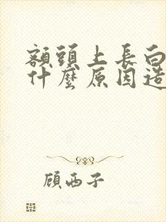 额头上长白发是什么原因造成的