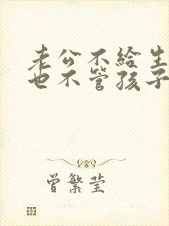 老公不给生活费也不管孩子怎么办封面