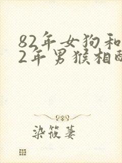 82年女狗和92年男猴相配婚姻如何