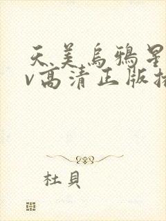 天美乌鸦星空mv高清正版播放封面
