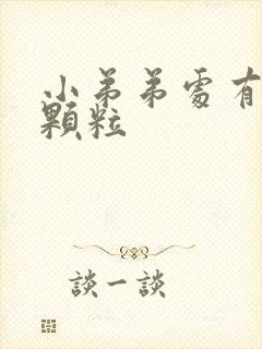 小弟弟处有白色颗粒