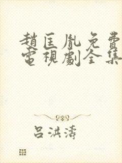 赵匡胤免费观看电视剧全集