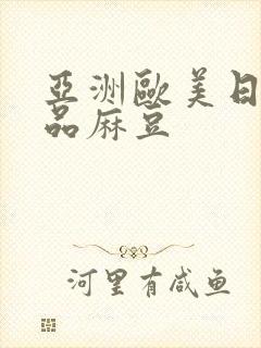 亚洲欧美日韩精品麻豆