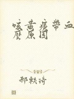 咳黄痰带血是什么原因