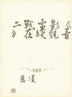 二战电影《出动》在线观看