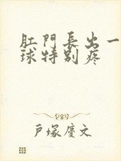 肛门长出一大肉球特别疼