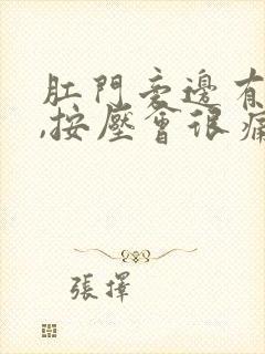 肛门旁边有肿块,按压会很痛