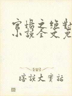 官场之绝对权力小说全文免费阅读