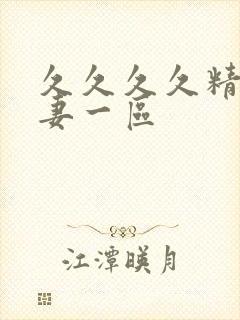 久久久久精品人妻一区