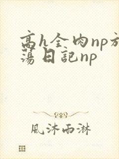 高h全肉np放荡日记np