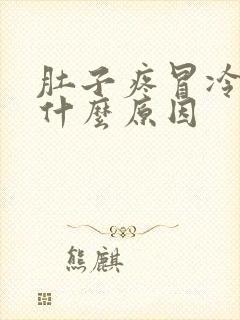 肚子疼冒冷汗是什么原因