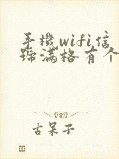 手机wifi信号满格有个感叹号