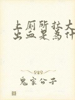 上厕所拉大便拉出血是为什么