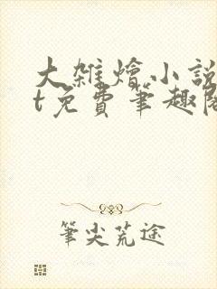 大杂烩小说txt免费笔趣阁