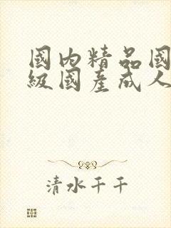 国内精品国产三级国产成人