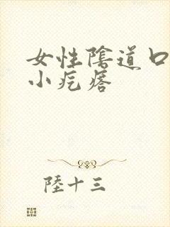 女性阴道口瘙痒小疙瘩