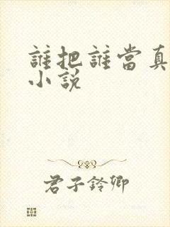 谁把谁当真原著小说