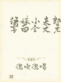 换嫁小夫郎by雩白全文免费阅读