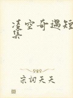 凌空奇遇短剧全集封面