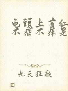 龟头上有红斑,不痛不痒是怎么回事