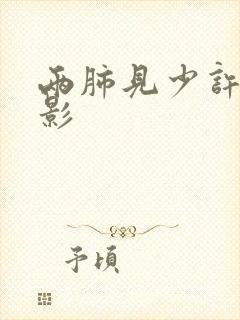 两肺见少许索条影