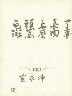 龟头上长了个红斑怎么回事封面