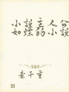 小说主人公叫柳如烟的小说封面