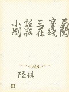 小说三宝局长未删版在线阅读