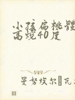 小孩扁桃体发炎高烧40度