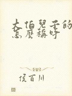 大伯儿子的女儿怎么称呼封面