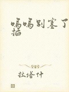 呜呜别塞了啊抽插