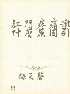 肛门疼痛潮湿是什么原因引起的