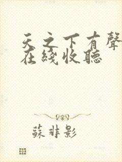 天之下有声小说在线收听